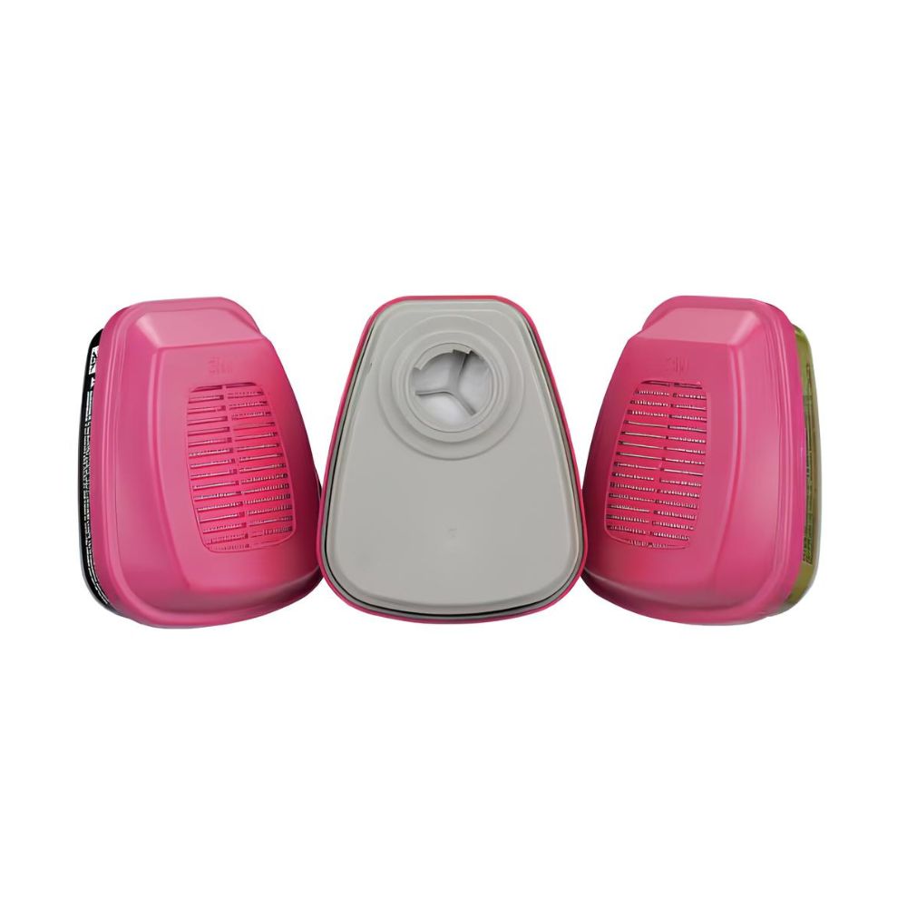 Cartuchos de gas y vapor tipo bayoneta 3M™ con filtros de partículas
