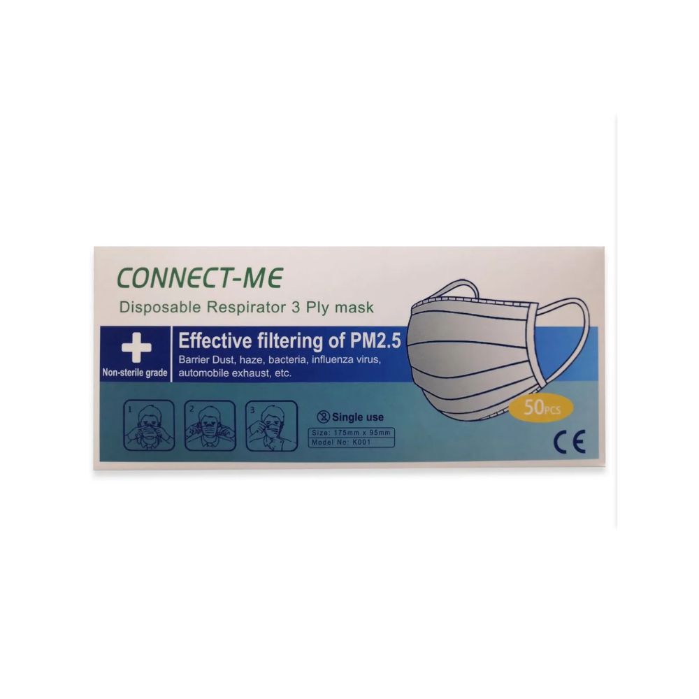 Mascarilla 3 Pliegues