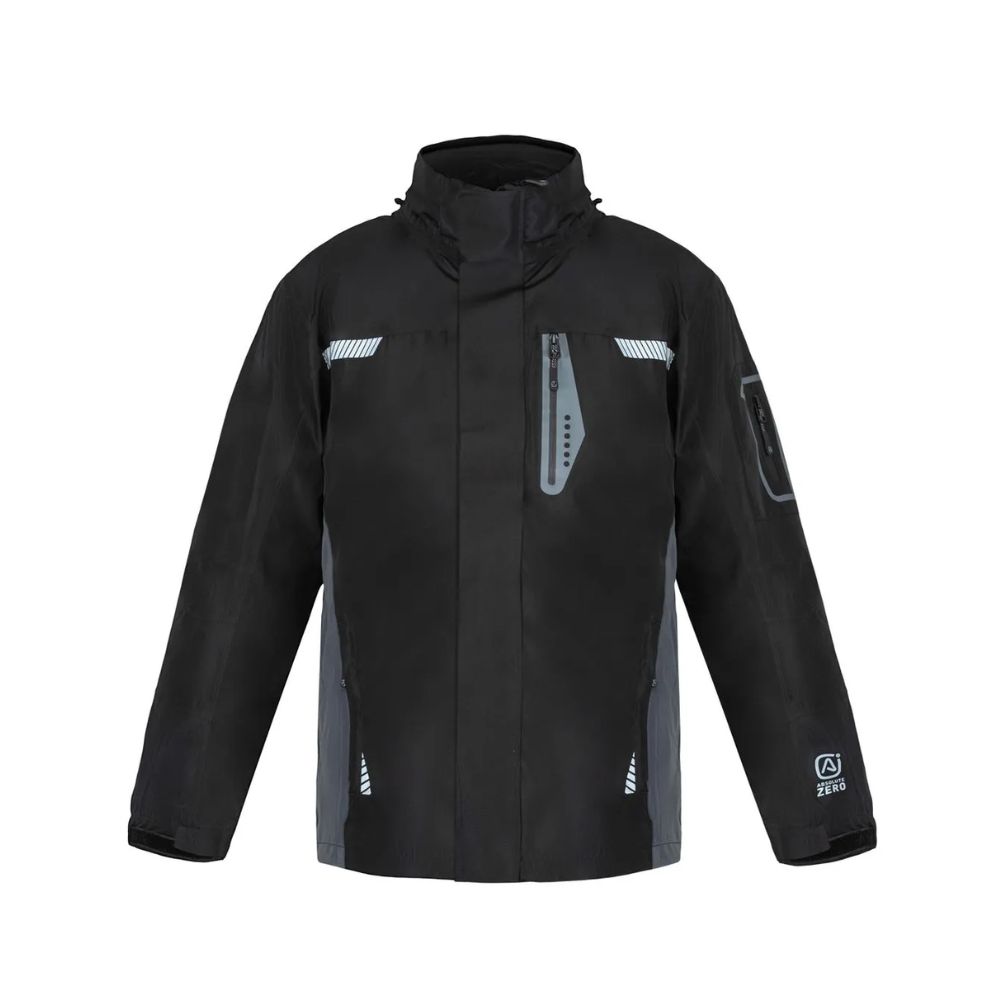 Casca Parka Absolute Zero 3 en 1 Negro Z-8000