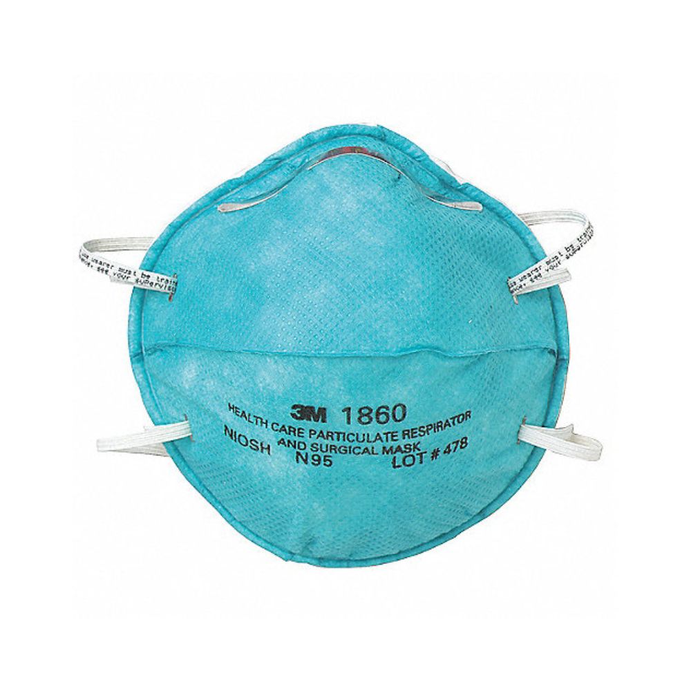 Respirador de Asistencia Médica para Partículas y Mascarilla Quirúrgica 3M™ 1860