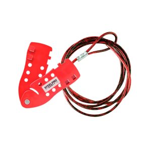 Bloqueo ajustable con cable de 2 metros Steelpro
