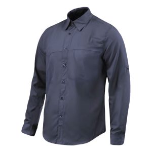 Camisa Lightwind H2100 de Poliéster Gris