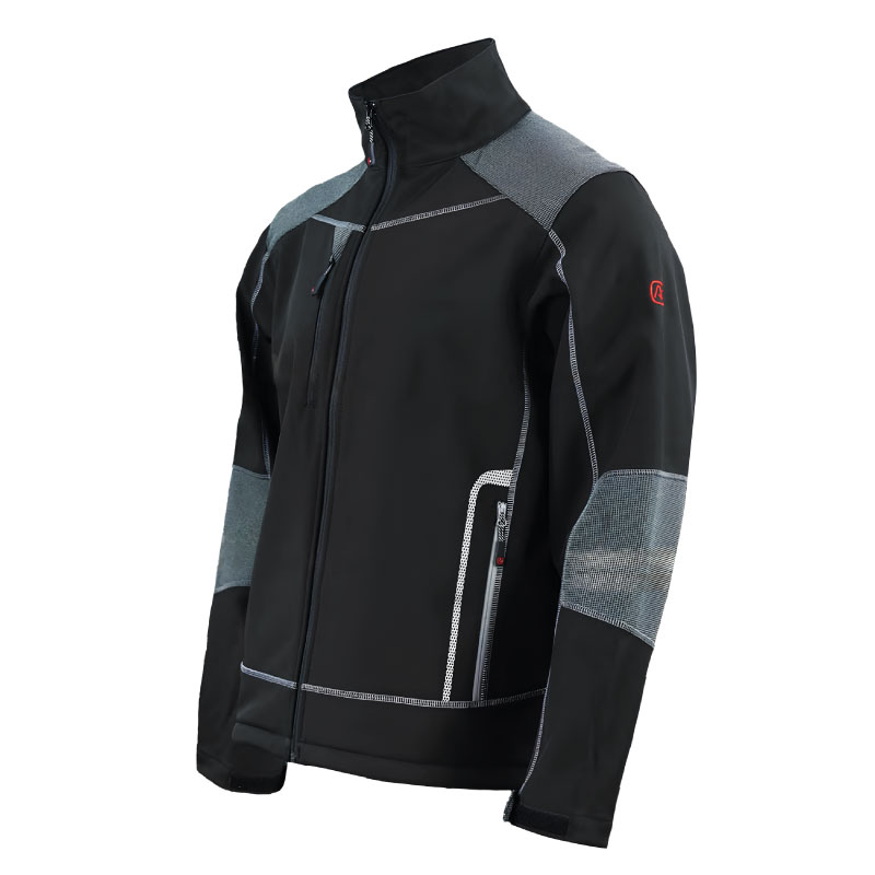 Chaqueta Softshell Hombre Absolute Zero Negra Z-1000