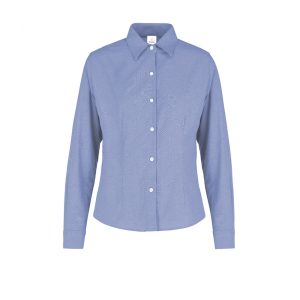 Camisa Oxford Nacional Azul Italiano