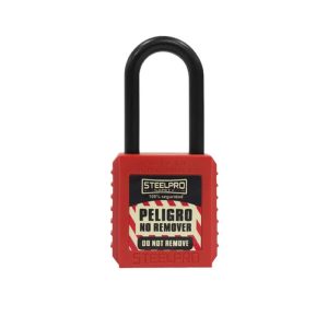Candado Steelpro X10 Rojo – U