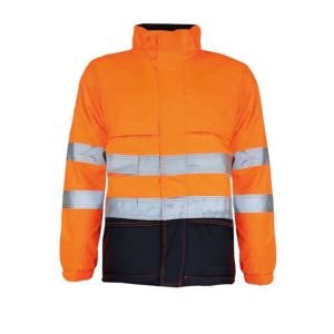 Casaca Térmica Alpine Naranja/Azul