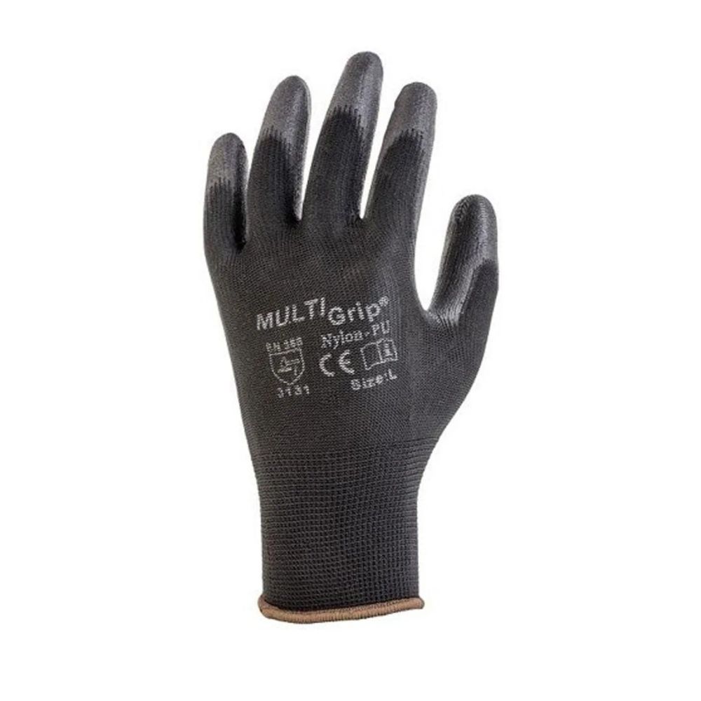 Guante Activex Multigrip Nylon Pu-Negro