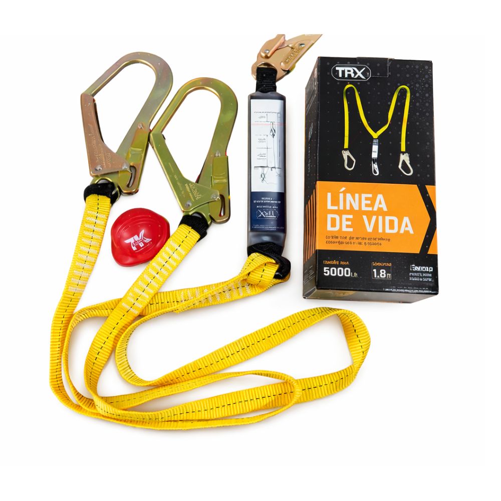Línea de Vida Doble TRX con Shock Absorber