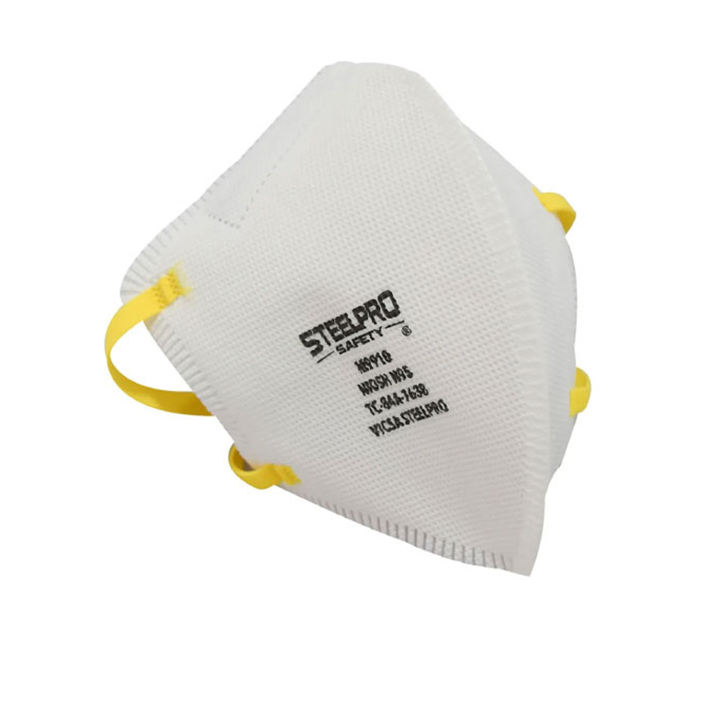 Respirador Plegable N95 M9910 Steelpro Blanco