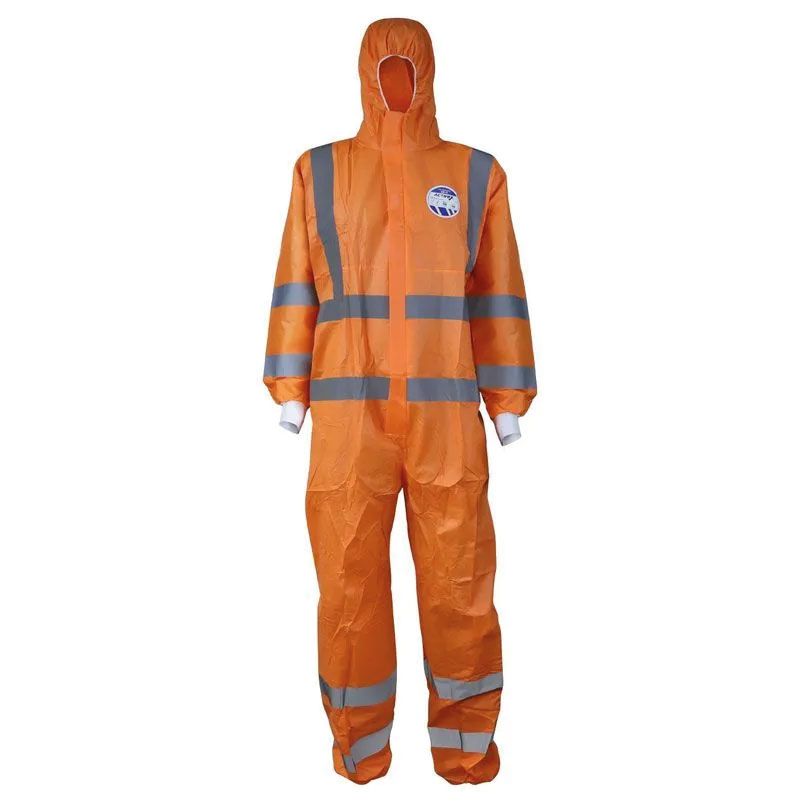 Overol desechable CX-3 Naranjo 360°